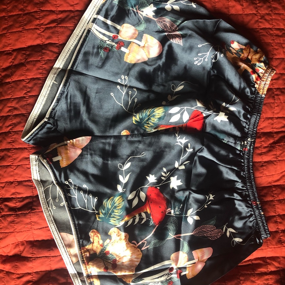 Mushroom pj shorts